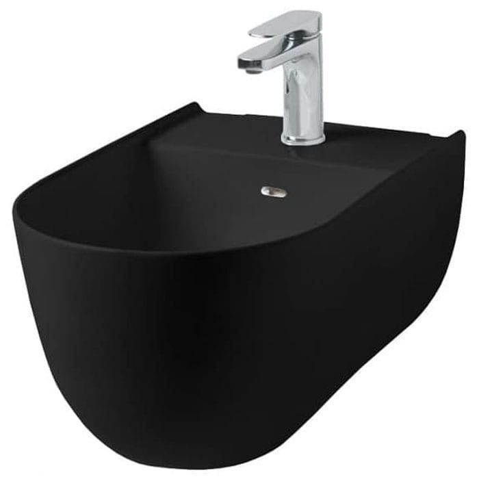 Биде подвесное Artceram The One THB001 17 00 nero matt *1 52х35