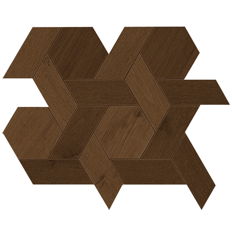 Декор Atlas Concorde Heartwood Moka Mansion Weave AOYJ 34.6x40