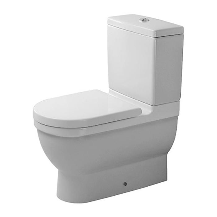 Унитаз моноблок Duravit Starck 3 0128090000 65.5x36
