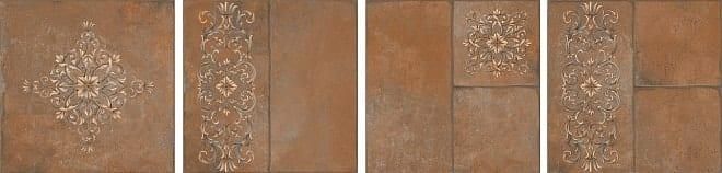 Керамогранит Kerama Marazzi Каменный Остров Коричневый Декорир. SG926400N 30х30