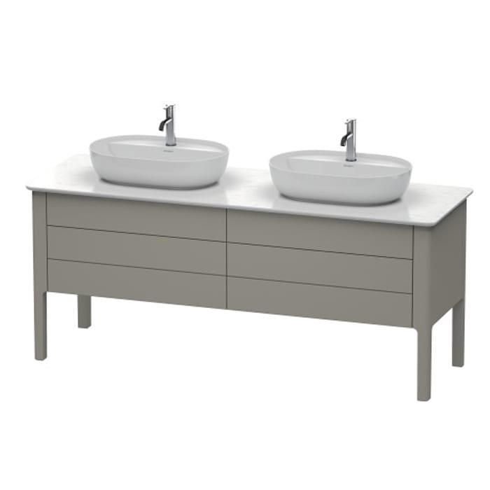 База напольная Duravit Luv каменно-серый LU9567B9292 178x74