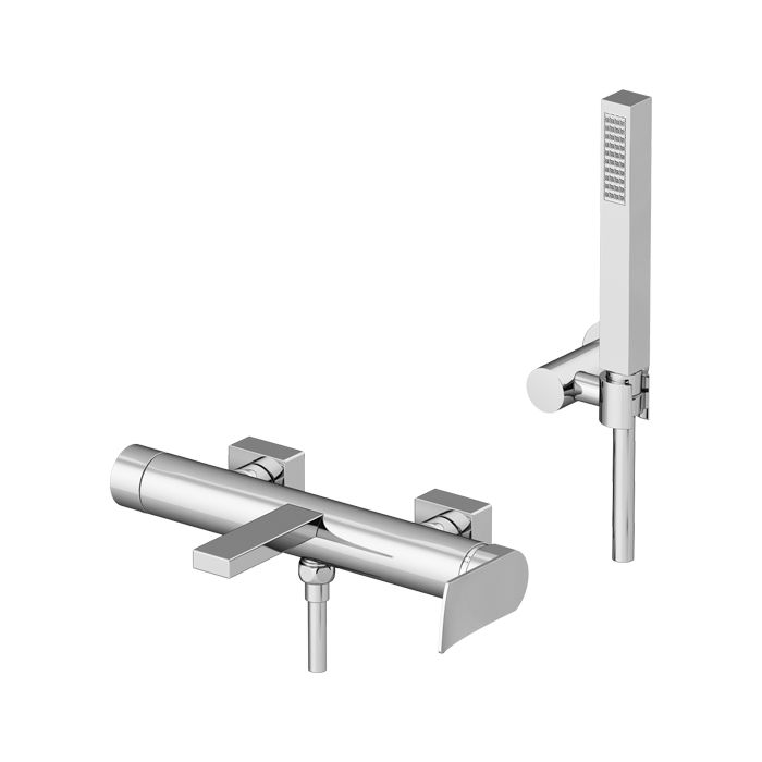 Смеситель для ванны Gattoni Soffio 8100/81C0cr
