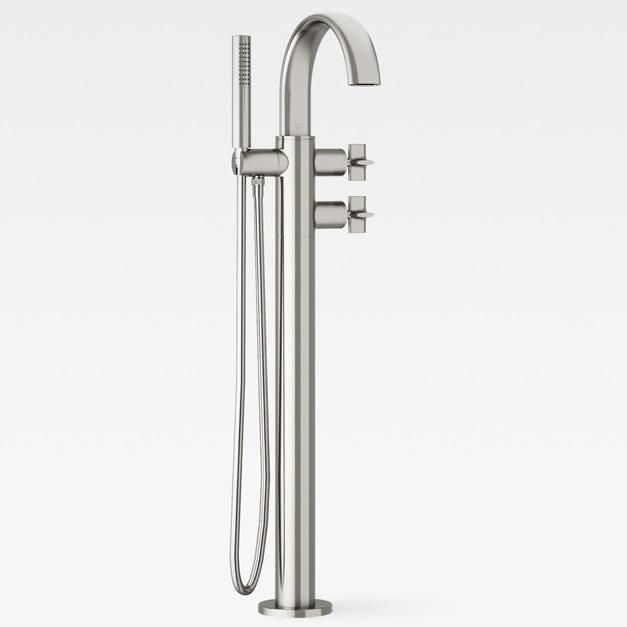 Смеситель для ванны Armani Roca Baia Brushed steel 7.5A27.7.6VS.0