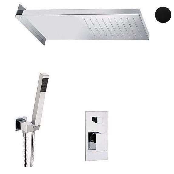 Душевой комплект цвет черный мат. Daniel Skyline SK615ZSS-15