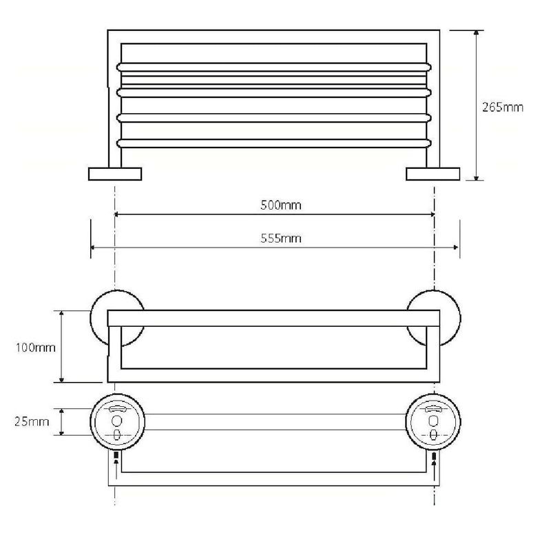 Полка Bemeta Omega 104219072
