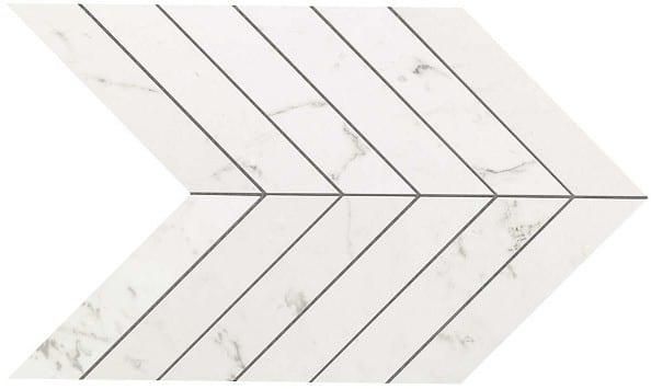 Настенная плитка Atlas Concorde Marvel Stone Carrara Pure Chevron Wall 9SCA 25х30.5