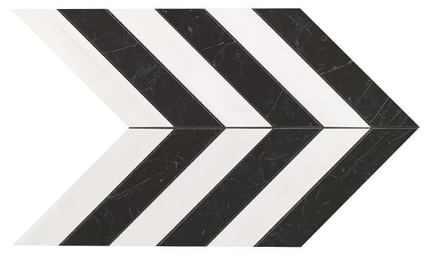 Настенная плитка Atlas Concorde Marvel Stone Chevron Cold Wall 9SCL 25х30.5