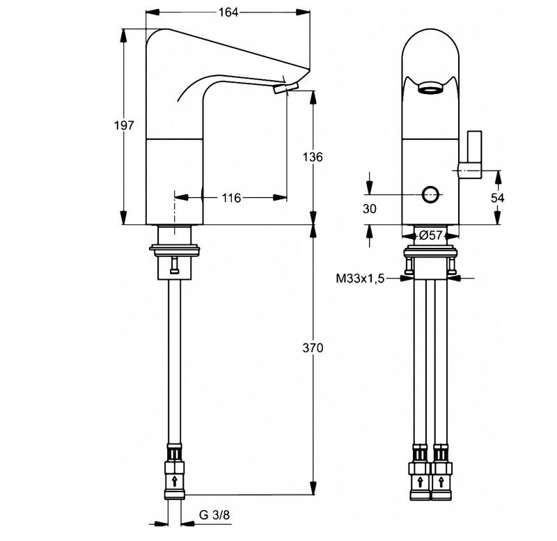 Смеситель для раковины Ideal Standard Ceraplus A4151AA