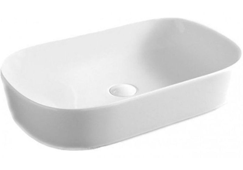 Раковина накладная Artceram Ghost GHL002 01 00 bi*0 65х42