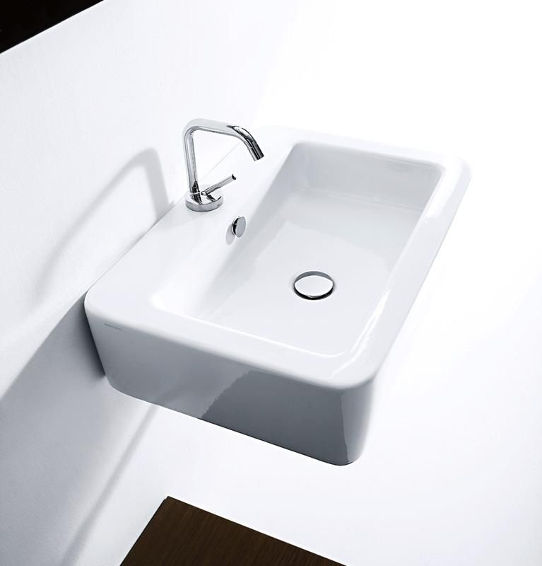 Раковина подвесная/накладная Kerasan Ego 324201*1 60х43