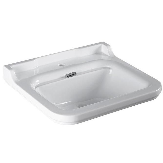 Раковина подвесная Kerasan Waldorf 4140K1bi/cr*1 60х55