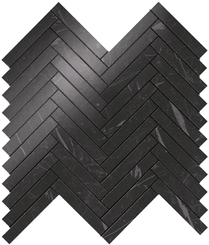 Мозаика Atlas Concorde Marvel Stone Nero Marquina Herringbone Wall 9SHN 30х30.5