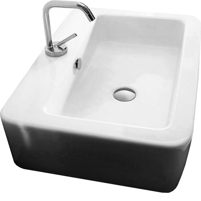 Раковина подвесная/накладная Kerasan Ego 324201*1 60х43