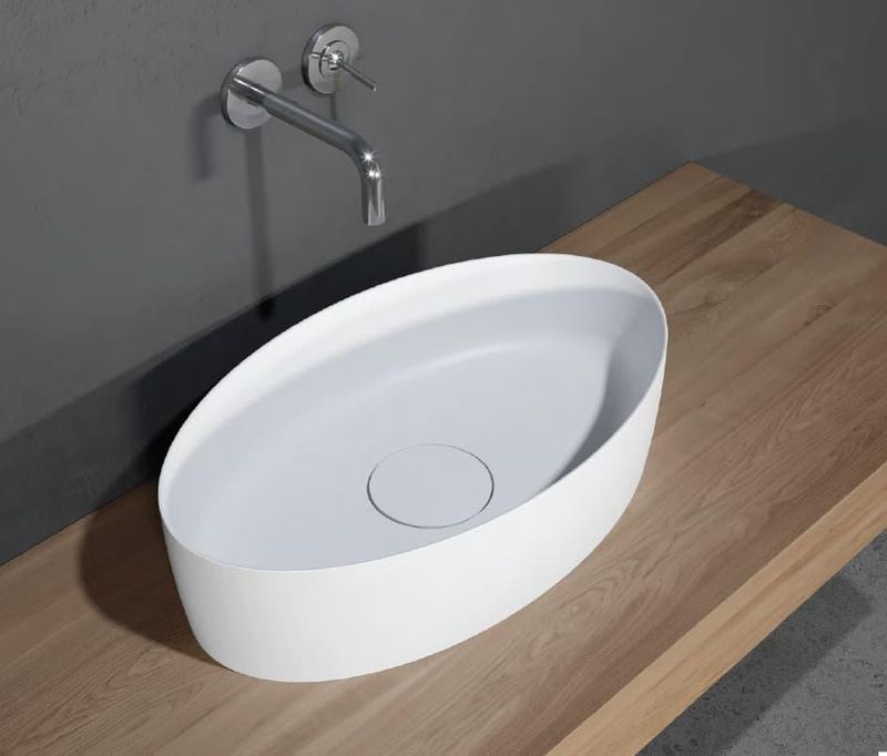 Раковина накладная Oval Riho W025001105
