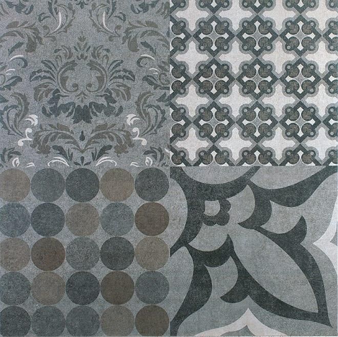 Керамогранит Kerama Marazzi Королевская Дорога Орнамент Серый Обрезной SG614700R 60x60
