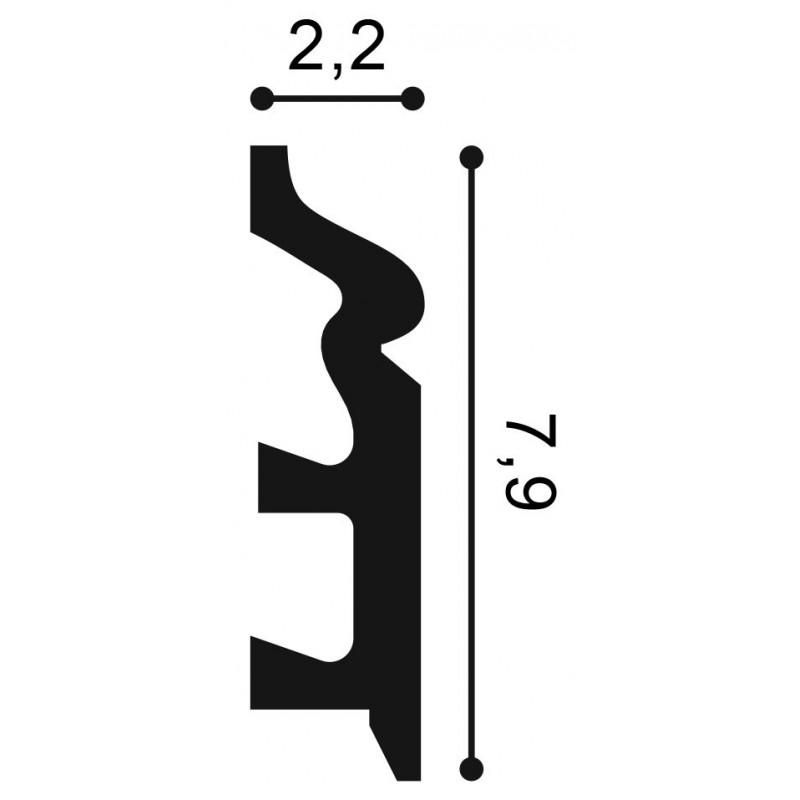 Плинтус Orac Decor Orac Axxent SX122