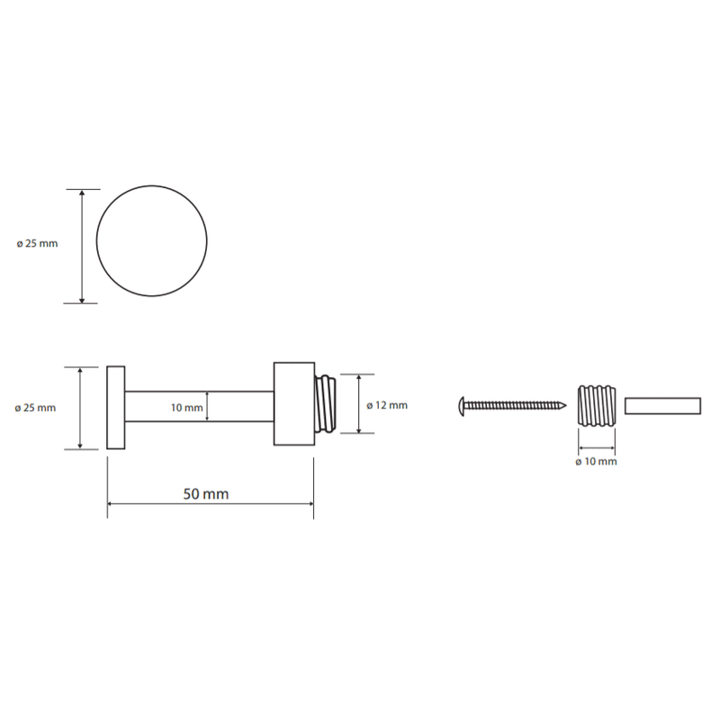 Крючок Bemeta Omega 104206024