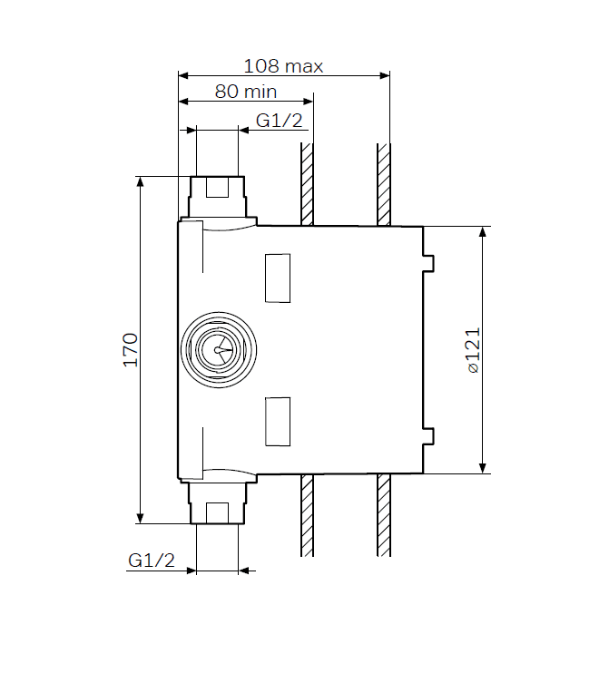Универсальный базовый модуль AM.PM MultiDock F100100