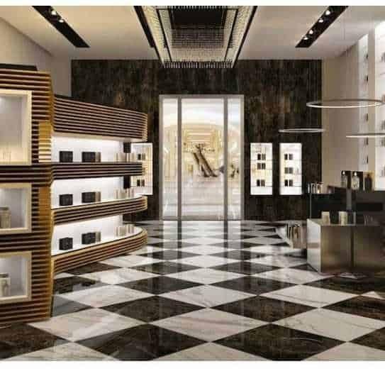 Керамогранит Atlas Concorde Supernova Onyx Black Agate Rett 60х60