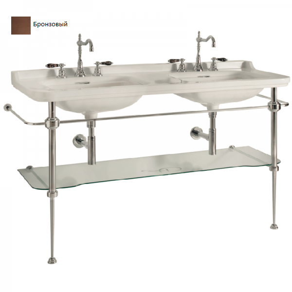 Консоль Kerasan Waldorf  9195K3 br 150х81.5