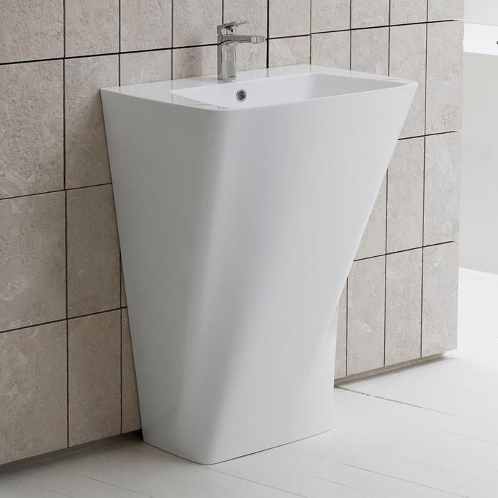 Раковина напольная Azzurra Hera HELF06343T0MBI*1 63х43