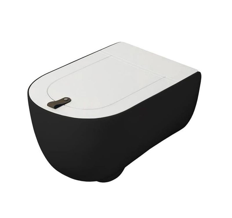 Унитаз подвесной Artceram The One THV001 17 00 nero matt 52x35
