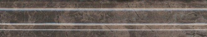 Бордюр Kerama Marazzi Мерджеллина Коричневый Темный BLD014 3x15