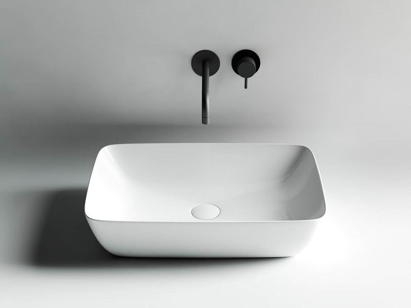 Раковина накладная Ceramica Nova Form CN2003 59x40 (белый), без донного клапана