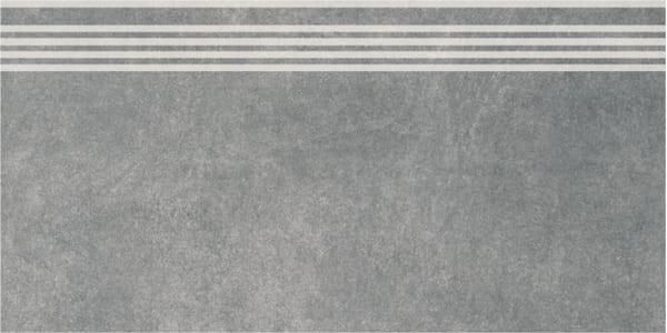 Ступень Kerama Marazzi Королевская Дорога Серый Темный Обрезной SG614600R/GR 30x60