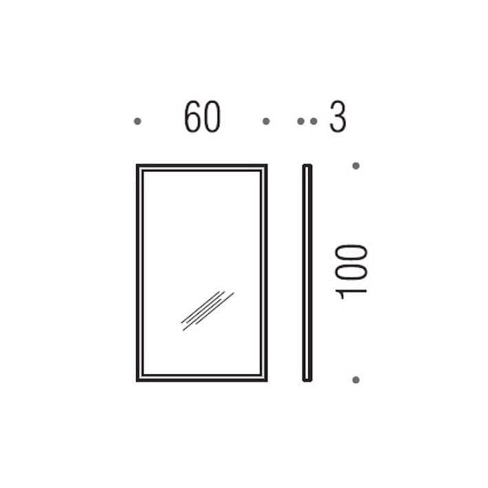 Зеркало в раме Colombo Design Fashion Mirrors B2045 60x100