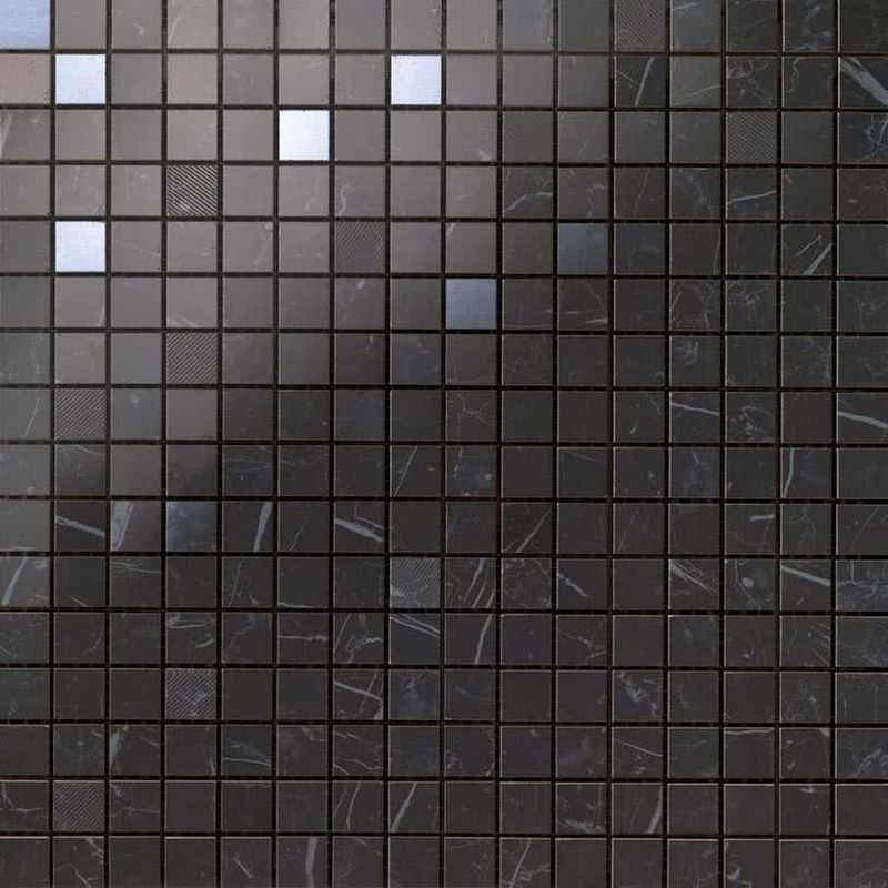 Мозаика Atlas Concorde Marvel Stone Nero Marquina Mosaic Q 9MQN 30.5х30.5