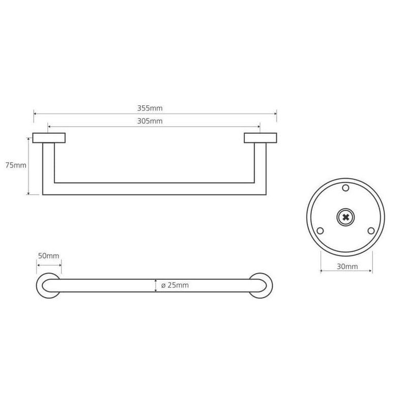 Поручень Bemeta Omega 104307611