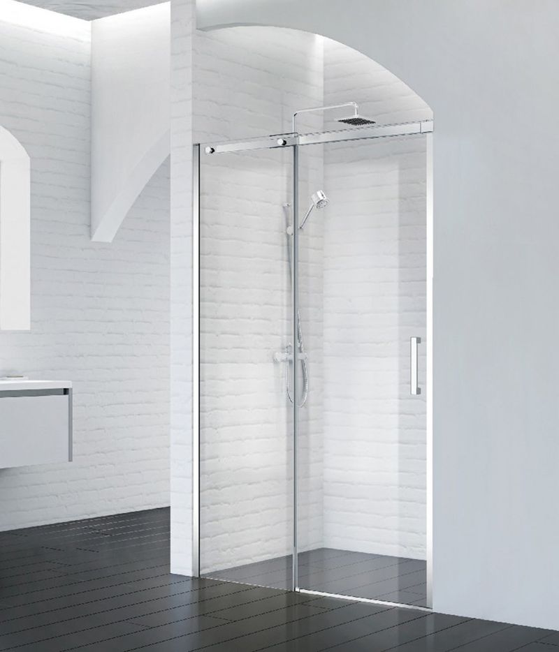 Душевая дверь в нишу BelBagno Acqua ACQUA-BF-1-110-C-Cr 110x195