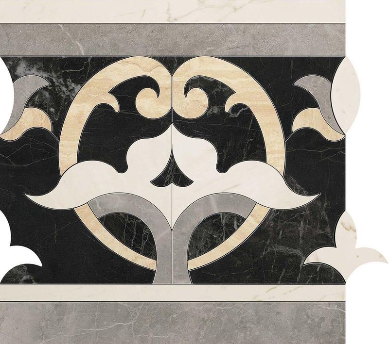 Декор Atlas Concorde Marvel Pro Elegance Fascia Dark ADVU 60x60