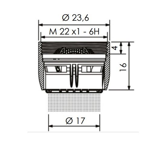 Аэратор Remer 81A (хром)