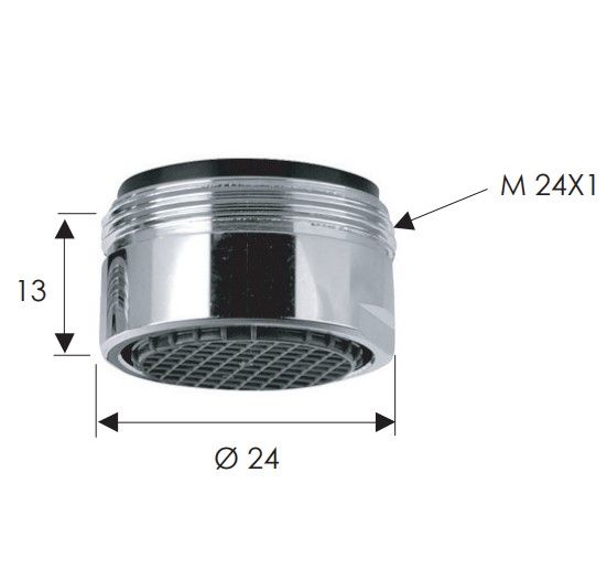 Аэратор Remer 83A (хром)