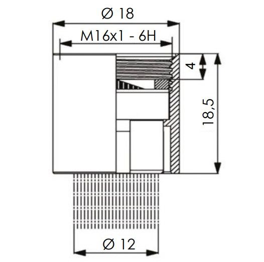 Аэратор Remer 83F16 (хром)