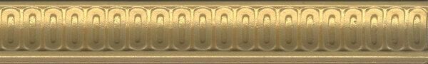 Бордюр Kerama Marazzi Борромео золото BOA005 4х25