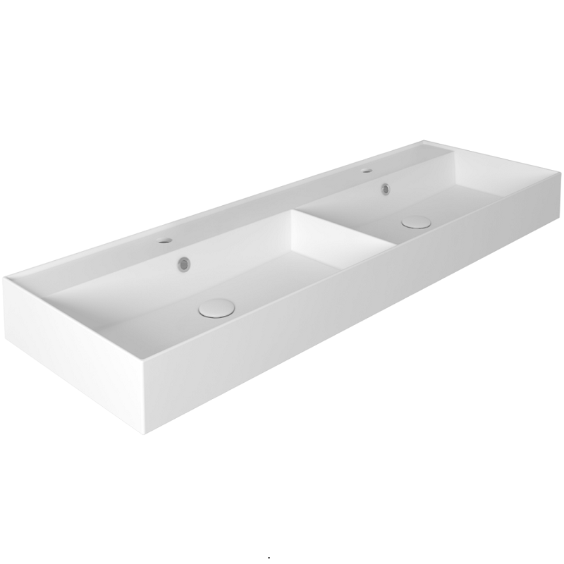 Раковина накладная Simas Agile AG141Dbi*2 141х46