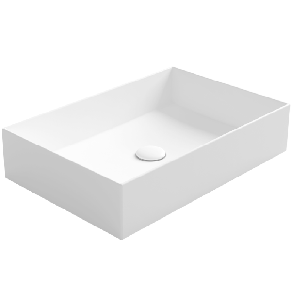 Раковина накладная Globo T-Edge B6R63.BI*0 61Х37
