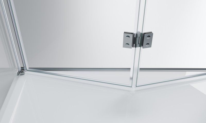 Душевой уголок BelBagno Albano ALBANO-ASH-1-100/90-C-Cr 100x90