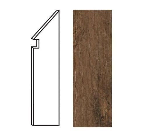 Плинтус Atlas Concorde Axi Dark Oak Battiscopa Sag.DX ANMF 7.2х30