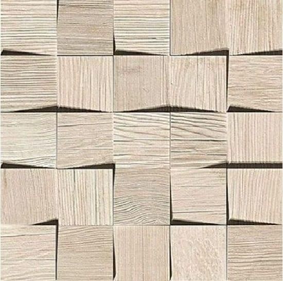Мозаика Atlas Concorde Axi White Pine Mosaico 3D AMV7 35х35