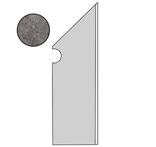 Плинтус Atlas Concorde Klif Grey Battiscopa Sag.Dx. AN4J 7.2х30