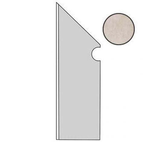 Плинтус Atlas Concorde Klif Silver Battiscopa Sag.Sx. AN4M 7.2х30