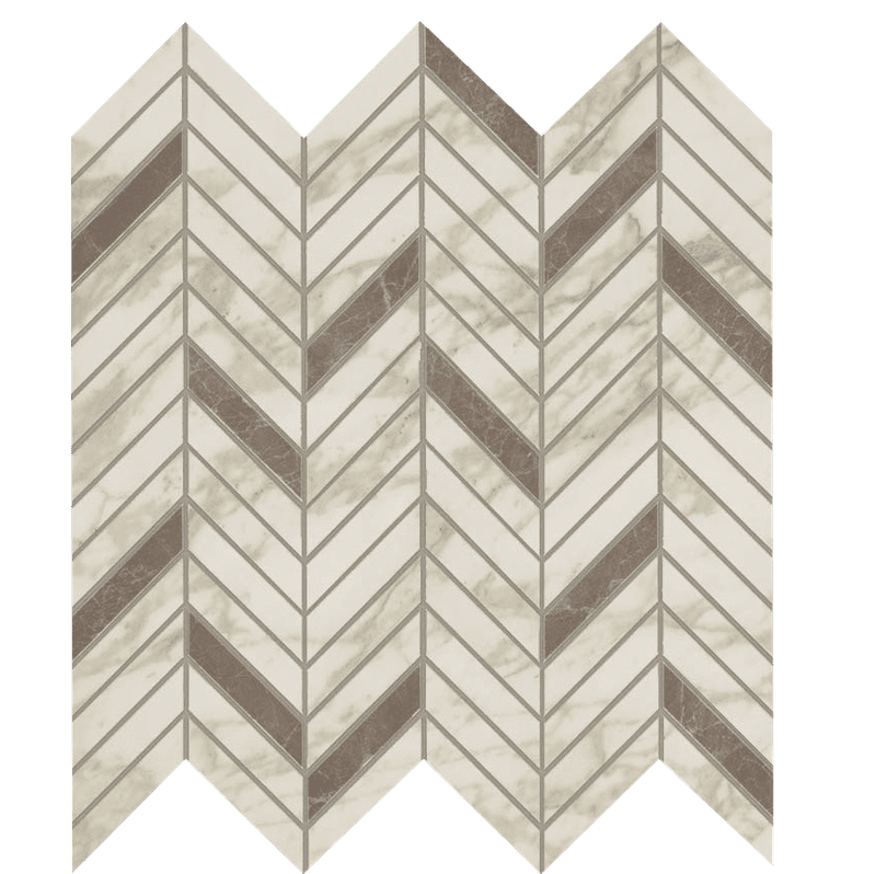 Мозаика Atlas Concorde Marvel Edge Royal Calacatta Mosaico Twill Lap. AEPS 30x31