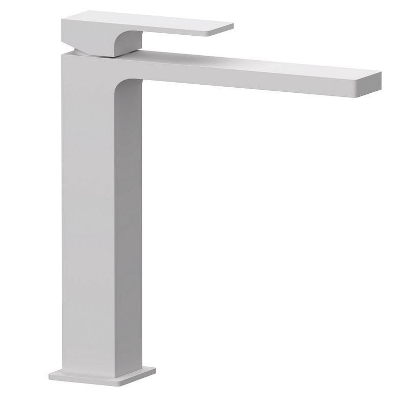 Смеситель для раковины Remer Absolute Matt White AU11LBO (белый матовый)