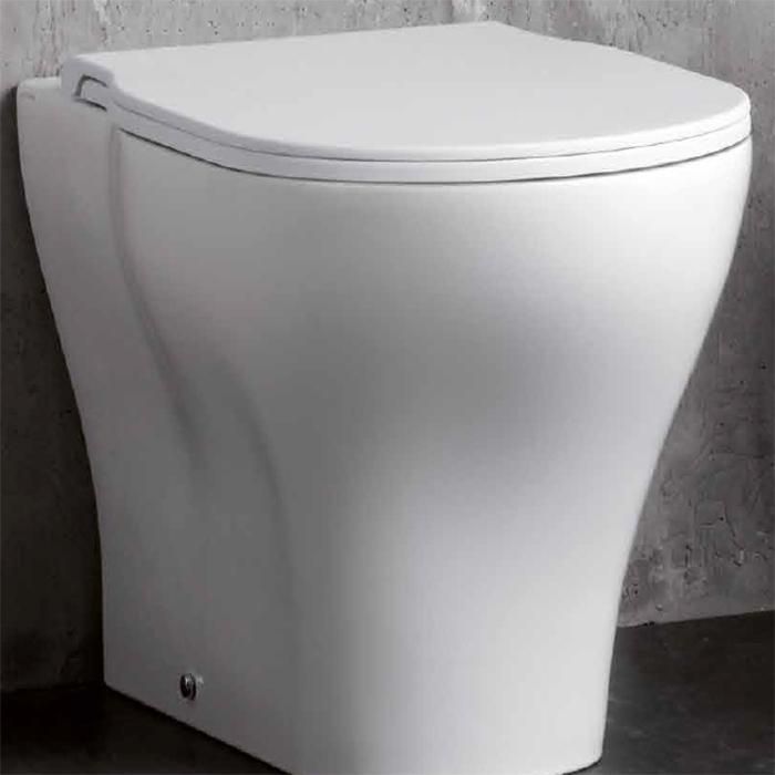 Унитаз приставной Azzurra XL XLVCTPE00000BI/(XL100/P) 61х42.5