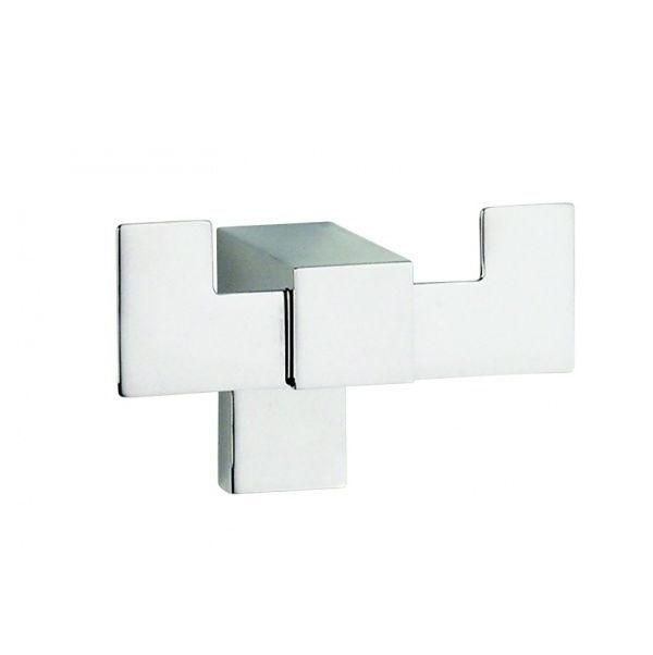Крючок двойной Sanibano Elegance Хром H8700/09DCR