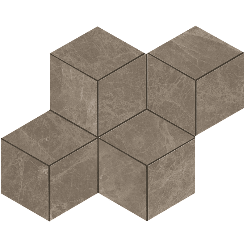 Мозаика Atlas Concorde Marvel Edge Gris Supreme Mos. Esagono Lap. AEPK 30x35